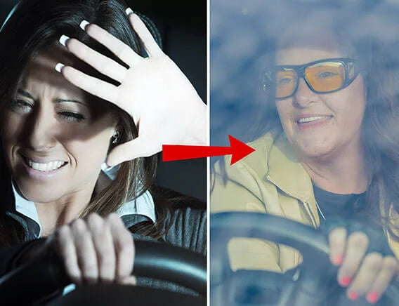 ClearDrive™ | Fjern nemt blænding fra forlygterne