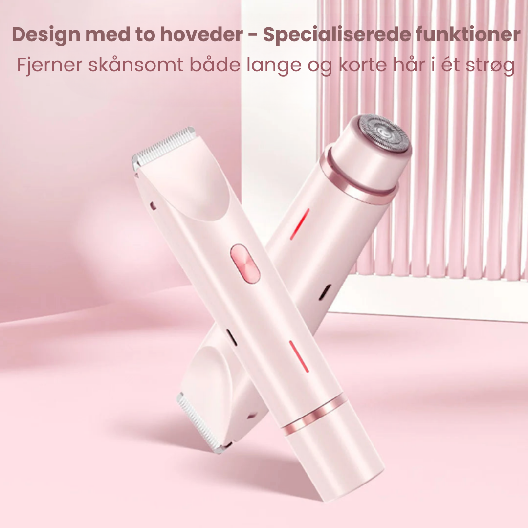 Nubelle™ | 2 i 1 smertefri bikini- og ansigtshårtrimmer
