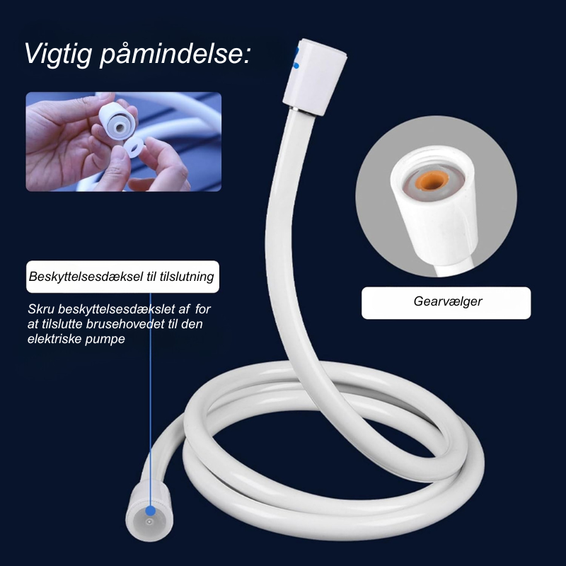 FlowGo™ | Hurtige rengøringer og udendørs brusebade – gjort nemt!