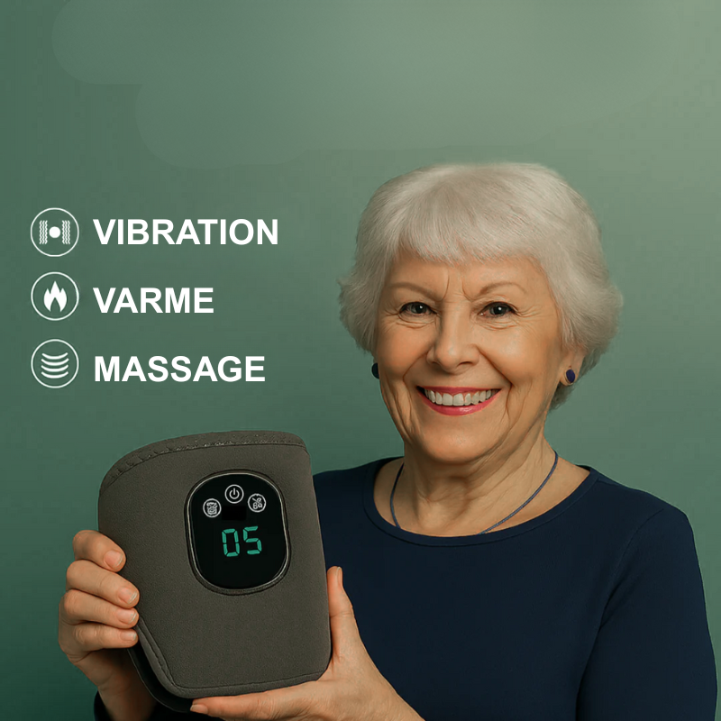 FriTrin™ | Klinisk dokumenteret varme og vibration mod fodsmerter, hævelse og spændinger!