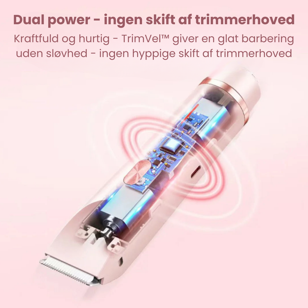 Nubelle™ | 2 i 1 smertefri bikini- og ansigtshårtrimmer