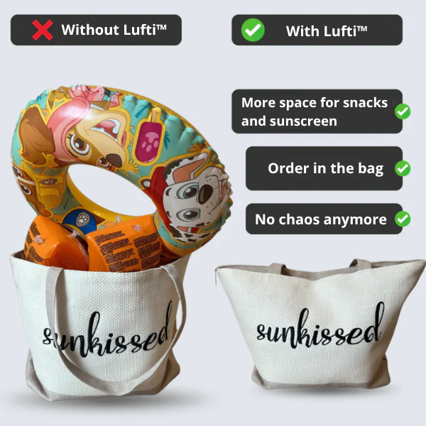 Lufti™ | En pumpe i lommeformat med kraft til at erstatte dine lunger!