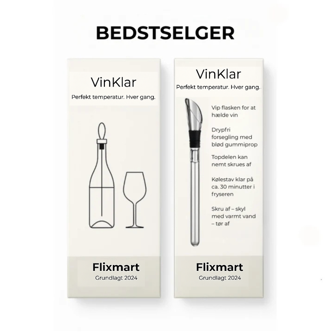 VinKlar™ | Perfekt serveringstemperatur. Hver gang.