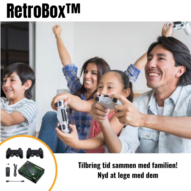 RetroBox™ | USB-stik med mere end 20.000 retrospil