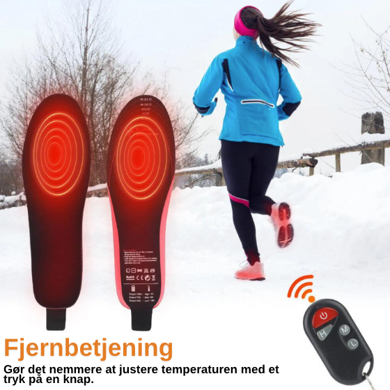 ThermoStep™ | Elektrisk opvarmede indlægssåler