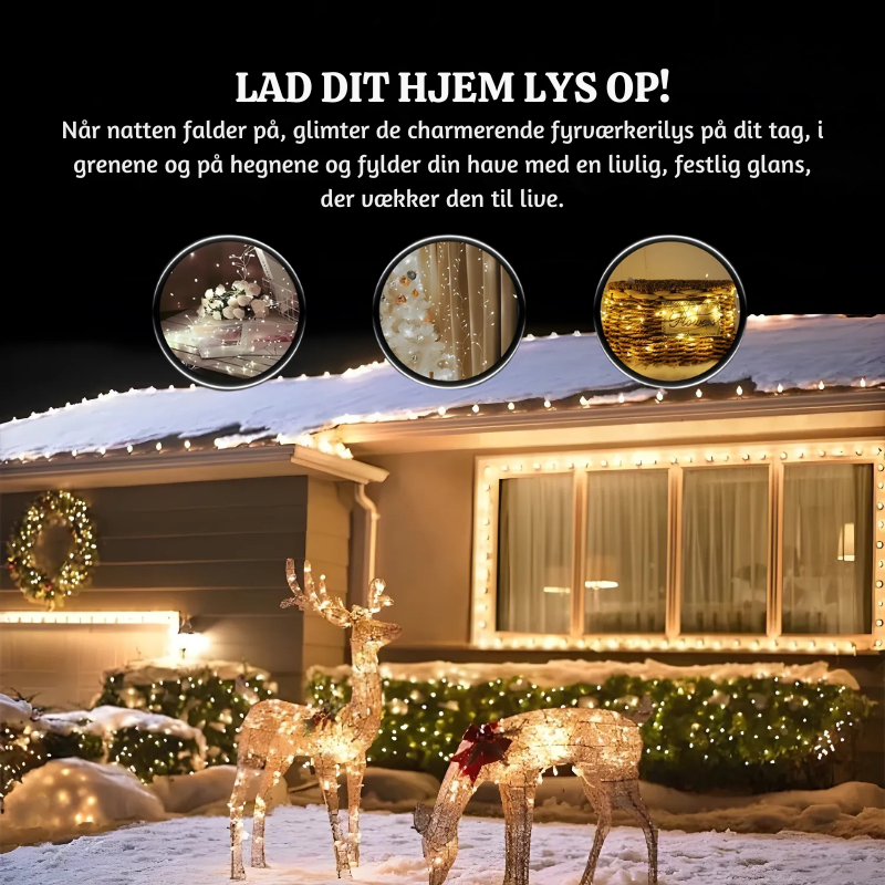 HyggeLys™ | Funklende LED Lyskæd