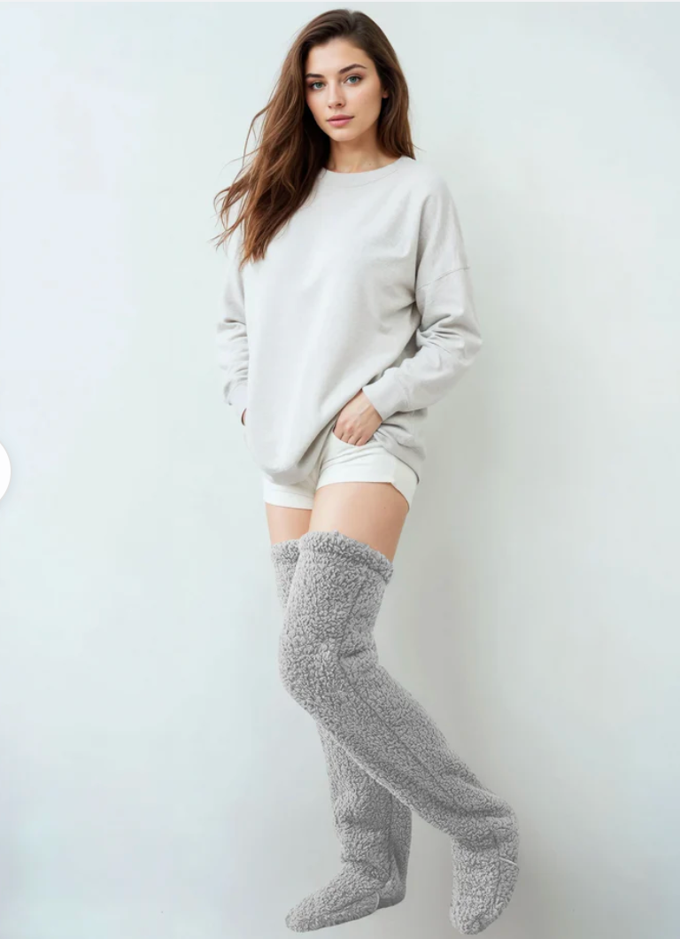 HyggeSok™ | Lange, hyggelige sokker i blødt fleece