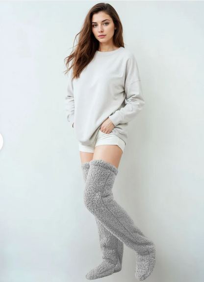 HyggeSok™ | Lange, hyggelige sokker i blødt fleece