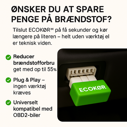 EcoKør™ – Spar op til 55% brændstof. Plug. Kør. Spar.