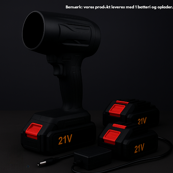 LøvBlæser™ | Trådløs rengøring på få sekunder