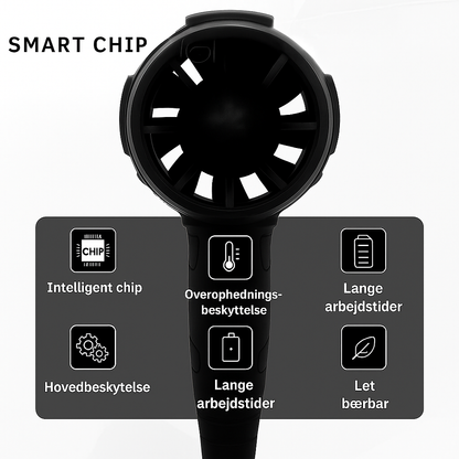 LøvBlæser™ | Trådløs rengøring på få sekunder