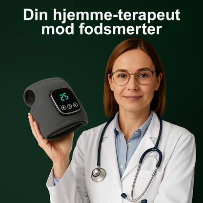 FriTrin™ | Klinisk dokumenteret varme og vibration mod fodsmerter, hævelse og spændinger!