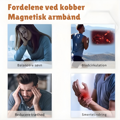 Helbre™ | Premium Magnetisk Kobber Terapiarmbånd