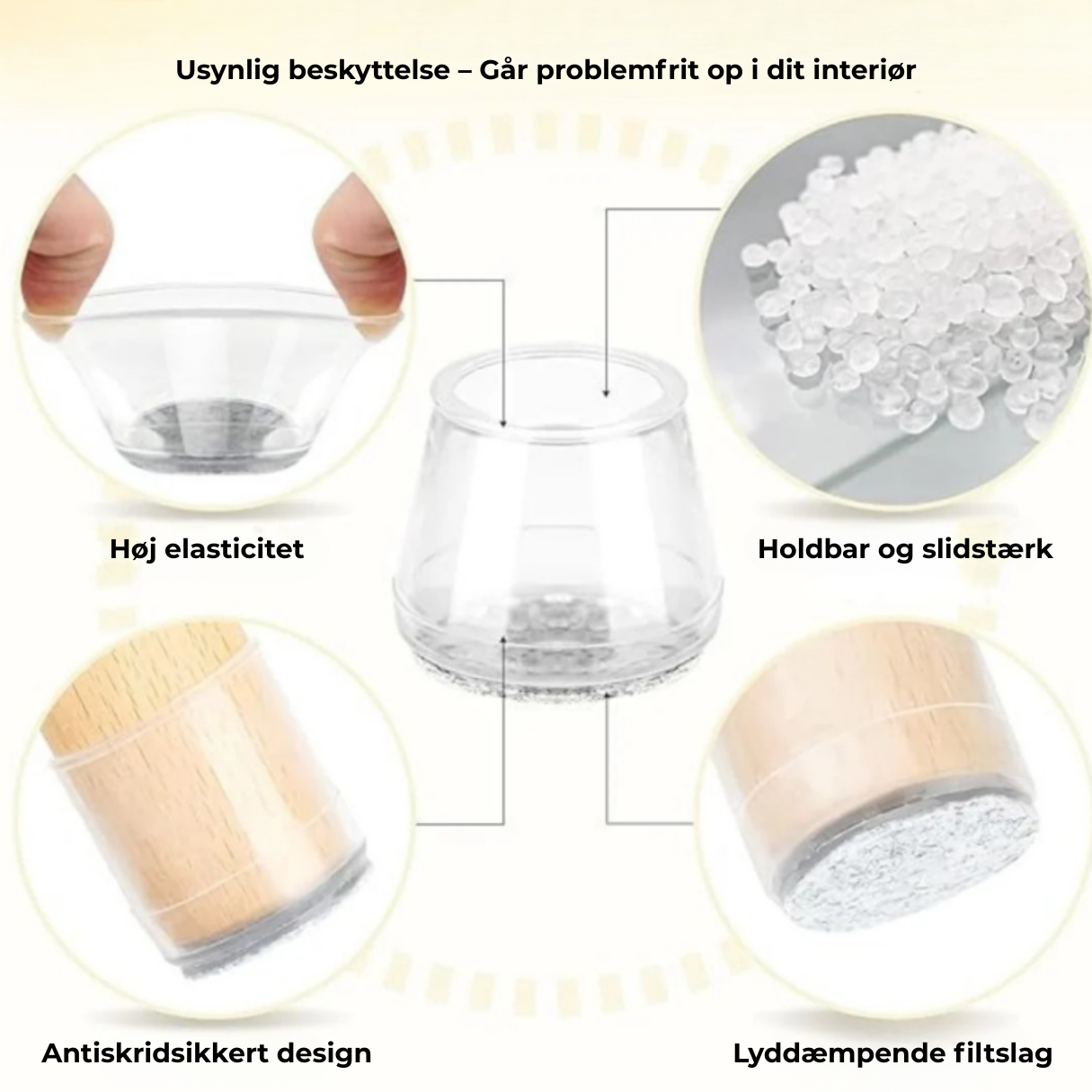 StolGlid™ | Den bedste lydisolerende beskyttelse til dit gulv!