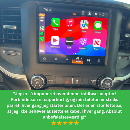 CarLink™ | Trådløs carplay- og Android Auto-adapter