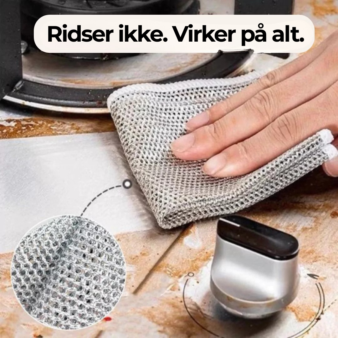QuickClean™ | Stærk og ridsefri til enhver rengøring!