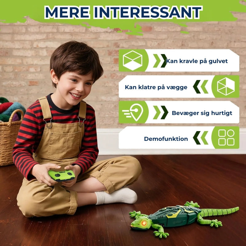 Gekklø™ | Vægklatrende RC-øgle