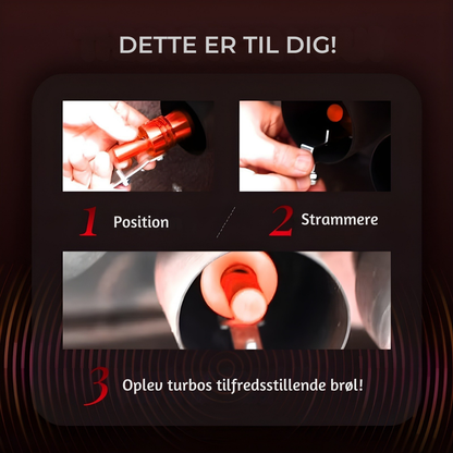 TurboLyd™ | Universel Turbo-Effekt Udstødningslyd Forstærker