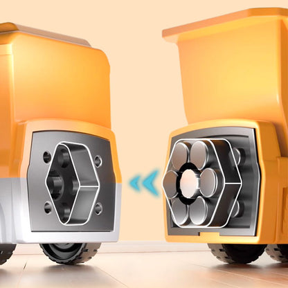 Transformo™ | Magnetisk Transformérbar Bygge- og Samlebil