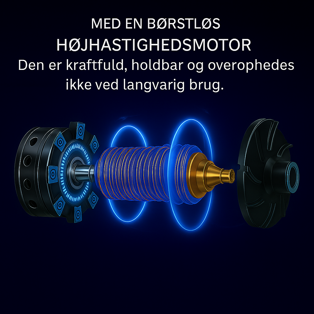 LøvBlæser™ | Trådløs rengøring på få sekunder