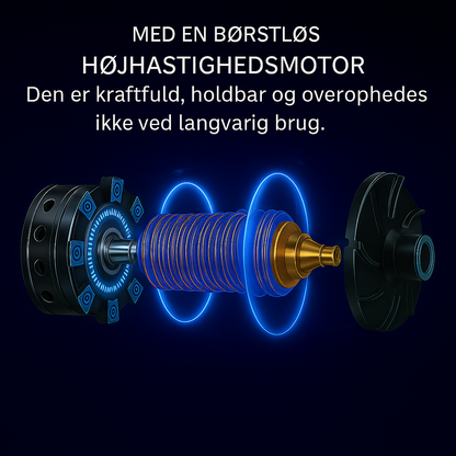 LøvBlæser™ | Trådløs rengøring på få sekunder