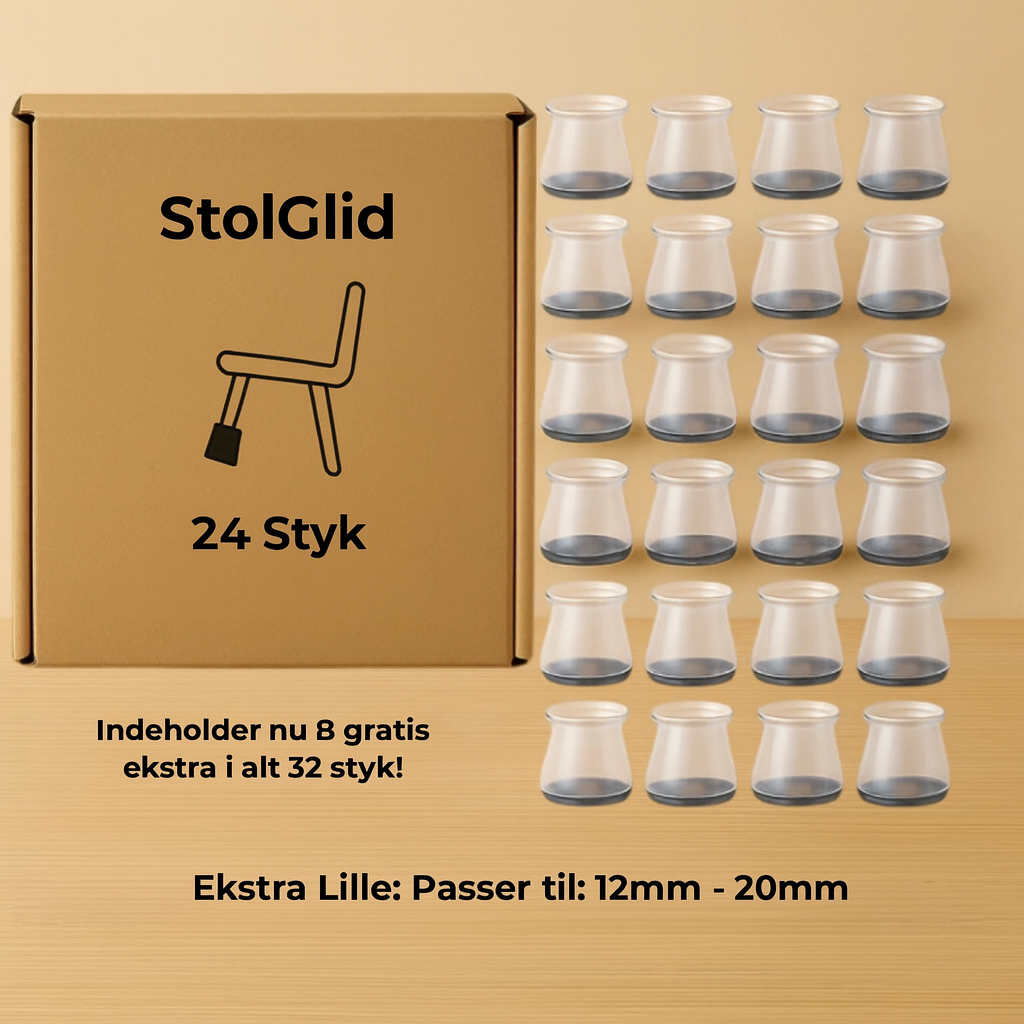 StolGlid™ | Den bedste lydisolerende beskyttelse til dit gulv!