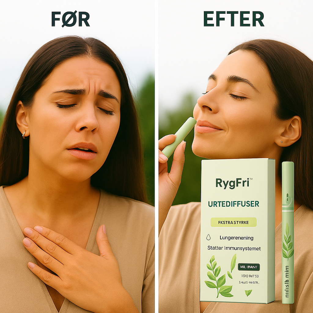 RygFri™ | Naturlig, ren og giftfri støtte