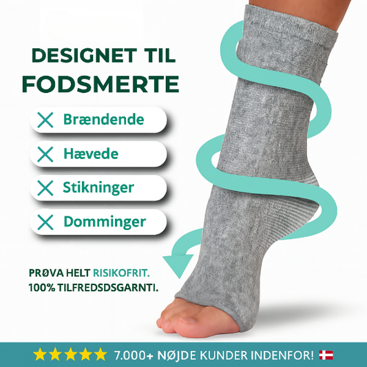 StøtteSok™ | Åndbar Komfort og Fugttransporterende Støtte til Fødderne