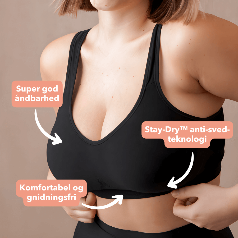 BalanceBra™ | Komfortabel og støttende trådløs bh