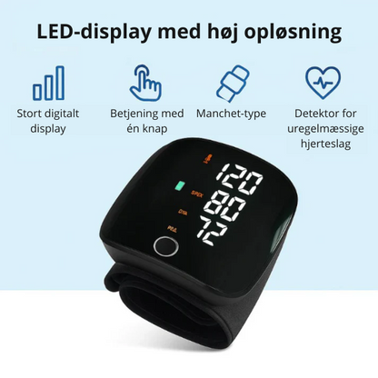 Pulso™ Intelligent blodtryksmåler | Klinisk nøjagtighed. Når som helst, hvor som helst.