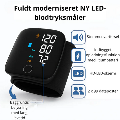 Pulso™ Intelligent blodtryksmåler | Klinisk nøjagtighed. Når som helst, hvor som helst.