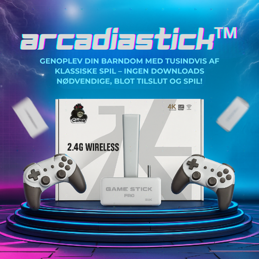 ArcadiaStick™ | Tusindvis af klassiske spil i ét