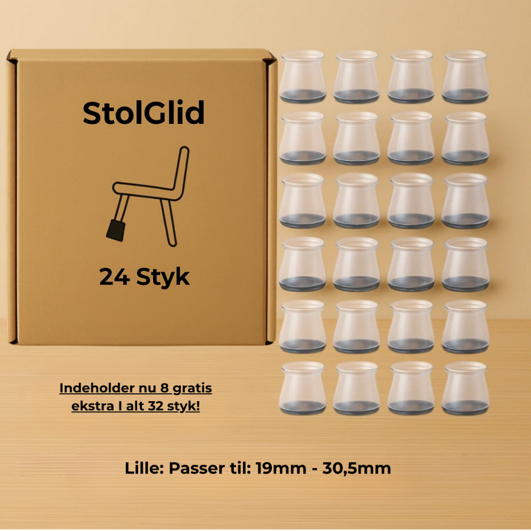 StolGlid™ | Den bedste lydisolerende beskyttelse til dit gulv!