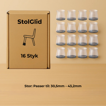 StolGlid™ | Den bedste lydisolerende beskyttelse til dit gulv!