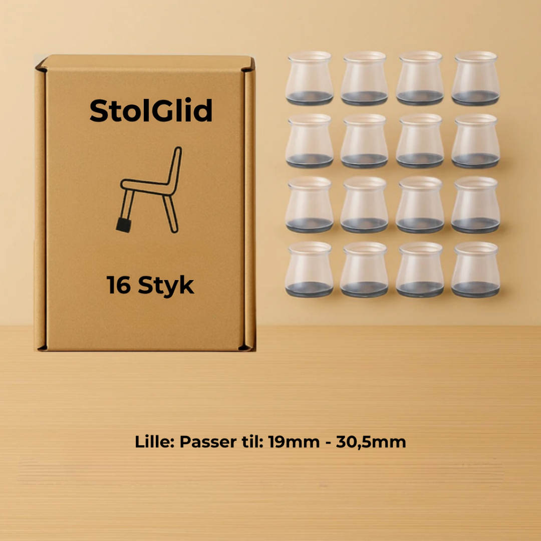 StolGlid™ | Den bedste lydisolerende beskyttelse til dit gulv!