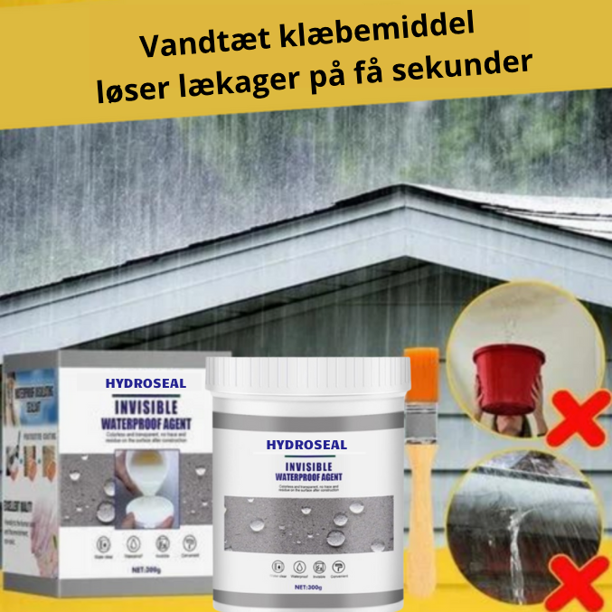 HydroSeal | Vandtæt lim løser lækager på få sekunder!