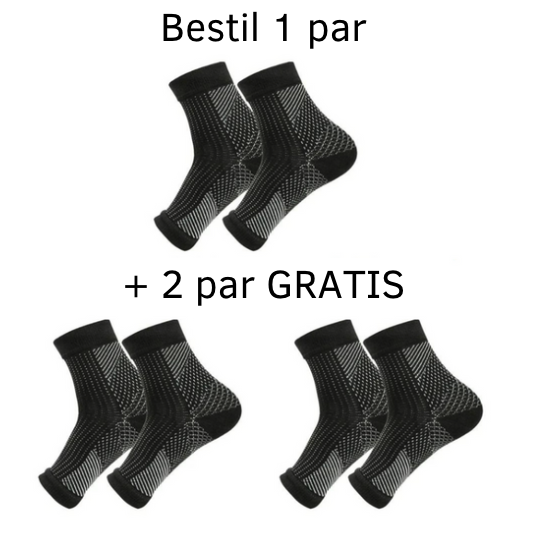 ComfortSox™ | Støttestrømper til smertefulde fødder (1 + 2 par gratis)