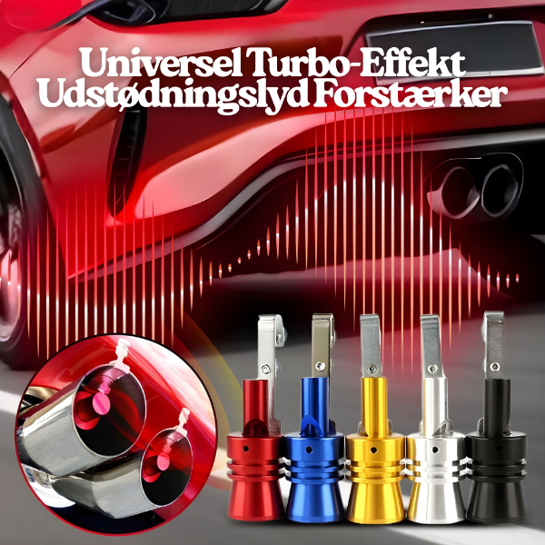 TurboLyd™ | Universel Turbo-Effekt Udstødningslyd Forstærker