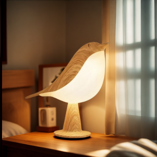 LysFugl™ | En lampe, der bringer natur, lys og ro ind i dit hjem