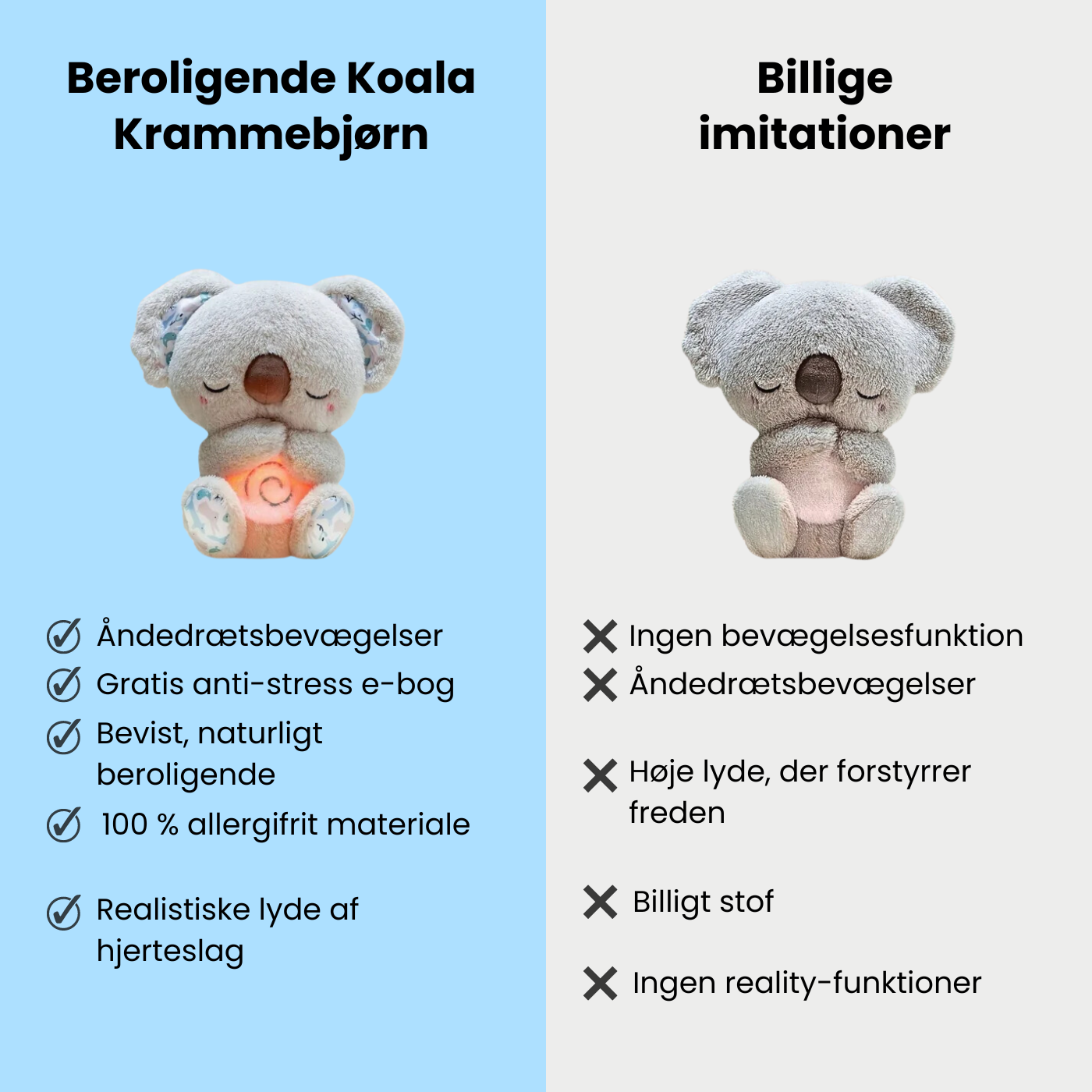 KozyKoala™ | Beroligende Koala Krammebjørn